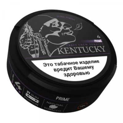 Жевательный табак KENTUCKY 4 ULTRA "Prime"