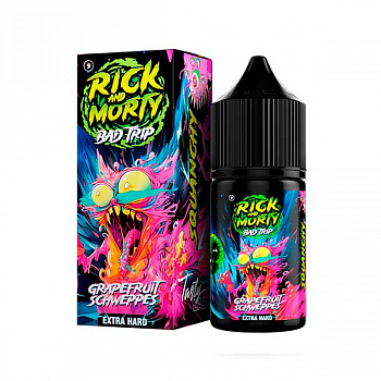 Купить Ар RICK and MORTY BAD TRIP HARD "Грейпфрутовый швепс" 30-20 Ар RICK and MORTY BAD TRIP HARD "Грейпфрутовый швепс" 30-20
