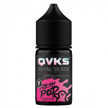 Ароматизатор QVKS TOTAL BLACK KONSTRUKT "Личи Клюква Мята" (на 30мл)
